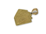 Carte de jeux Flush en or 10k Diamond Cut - orquebec