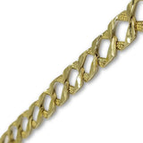 Chaine en or 10K casting coupe diamant a maille carr?©e MGC-044 | Chain in gold 10K diamond cut square link-Gold Custom