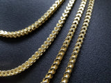 Chaine Franco en or jaune 3.5MM 10K Pour Homme | Franco Chain for Men 3.5MM in Yellow GOld 10kt-Gold Custom