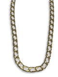 Chaine Gourmette Coupe Diamants 10K Gold Chain Diamond Cut Curb-Gold Custom