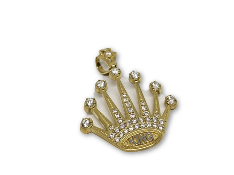 Couronne King en or 10k GMP-906 - orquebec