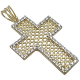 High Polish 10K Yellow Kruis Gold Pendant - orquebec