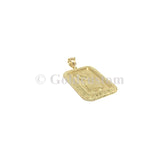 Lady Fortuna FLG-001 en or jaune 10 karat coupe diamond cut - orquebec