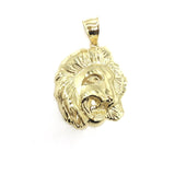 Leo The Lion 10K Yellow Gold Pendant - orquebec