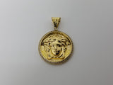 Medaillon 3d versace en or 10 karat - orquebec