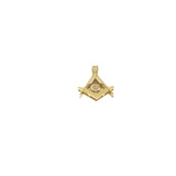 Medaillon Free Mason FMP-001 en or 10 karat - orquebec