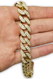 Miami Cuban Link  14K 6.65ct Si Diamonds 14mm Double paver - orquebec