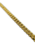 Chaine Miami Cuban Link 9.5mm en or 10k Italien | Miami Cuban Link Chain for Men 9.5mm Italian Yellow Gold 10k MC95-Gold Custom