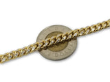 Miami Cuban Link Diamond Cut 6mm Box Lock en or 10k Italienne SPECIAL - orquebec