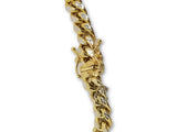 Miami Cuban Link Diamond Cut 6mm Box Lock en or 10k Italienne SPECIAL - orquebec