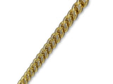 Miami Cuban Link Diamond Cut 6mm Box Lock en or 10k Italienne SPECIAL - orquebec