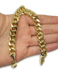 Miami Cuban Link en or 10k 11 mm Italienne - orquebec