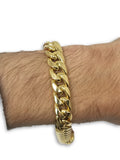 Miami Cuban Link en or 10k 11 mm Italienne - orquebec