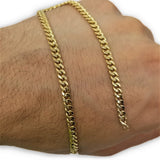 Miami Cuban Link en or 10K 4mm - orquebec