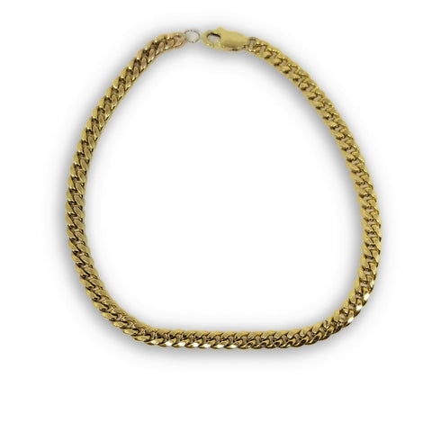 Miami Cuban Link en or 10K 4mm - orquebec