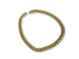 Miami Cuban Link en or 10k 5.5mm Maille Serrez Italien - orquebec