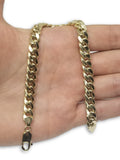 Miami Cuban Link en or 10k 7.5mm Italien - orquebec