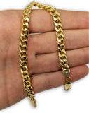 Miami Cuban Link en or 10K 7mm Italien - orquebec