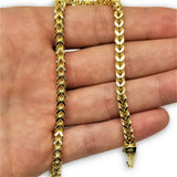 Miami Cuban Link en or 10K 7mm Italien - orquebec