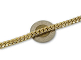 Miami Cuban Link en or 10k Coupe Diamond Cut 7mm Italienne Box Lock - orquebec