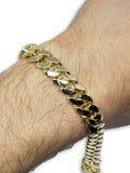 Miami Cuban Link Solid remplie en or 10k Solid Remplie - orquebec