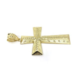 Pagan Cross 10K Yellow Gold Pendant - orquebec