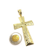 Pagan Cross 10K Yellow Gold Pendant - orquebec