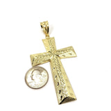 Pagan Cross 10K Yellow Gold Pendant - orquebec