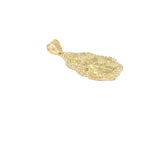 Pendatif Nugget NUG-002 en or 10 karat crystaliser moyen - orquebec