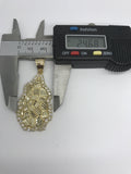 Pendatif Nugget NUG-002 en or 10 karat crystaliser moyen - orquebec