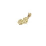 Pendatif Nugget NUgget-006  en or 10 karat pour lui - orquebec