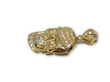 Pendentif Biker en or 10k pour homme - orquebec