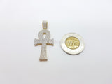 Real 10K High Polish Solid Yellow Gold Thaddeus Pendant - orquebec