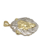 Roaring Lion 10K Yellow Gold Pendant - orquebec