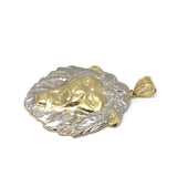 Roaring Lion 10K Yellow Gold Pendant - orquebec