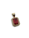 Ruby Rouge en or 10K