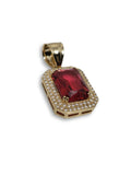 Ruby Rouge en or 10K