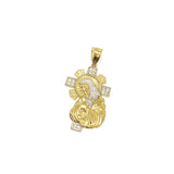 Saint St John 10K Yellow Gold Pendant - orquebec