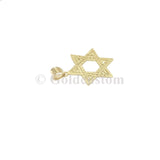 Star de David SOD-001 en or 10 karat diamond cut - orquebec