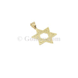 Star de David SOD-001 en or 10 karat diamond cut - orquebec