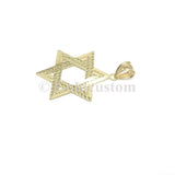 Star de David SOD-005 en or 10 karat moyen - orquebec