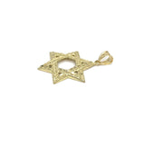 Star de David SOD-006 style nugget en or 10 karat - orquebec