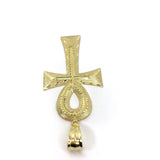 Tau Cross 10K Yellow Gold Pendant - orquebec